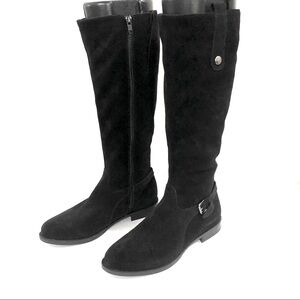 La CANADIENNE Lori Black Suede Tall Waterproof Boots